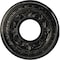 Ekena Millwork Baltimore PVC Medallion (Canopies up to 4 1/4"), 10"OD x 3 1/2"ID x 3/4"P, Textured Metallic Galaxy CMP10BAAGX - alternate 1